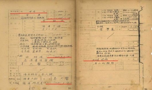 고 이상규 소령의 해상인민군 조작사건 진실규명에 결정적 증거가 된 사건송치서. 구금 및 기소된 날짜 등이 적혀 있다. 진실화해위 보고서 갈무리