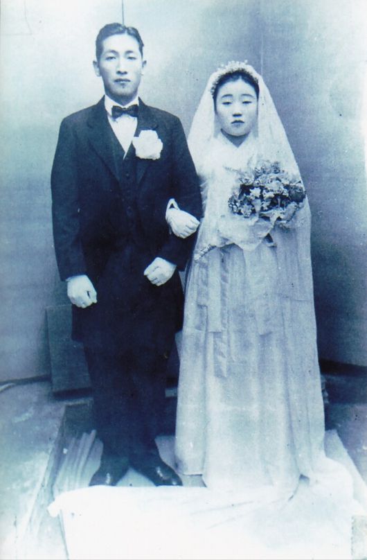 1946년 이상규 김영희 부부의 결혼사진. 이동주 제공