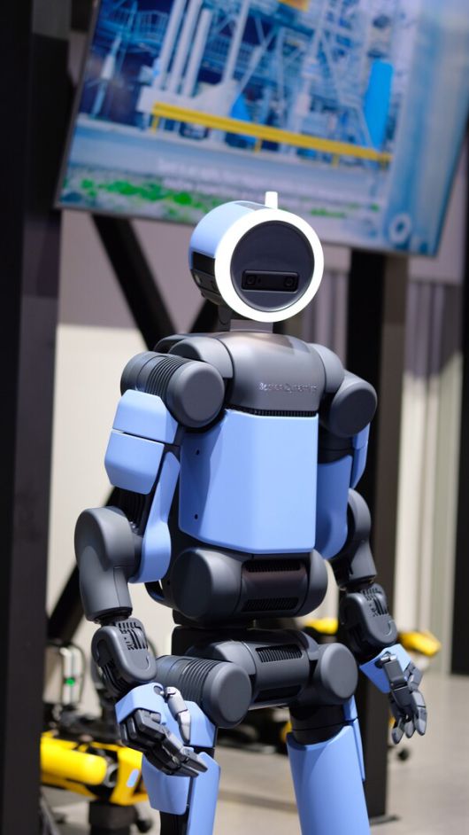 현대차그룹이 CES 2026에서 공개한 보스턴다이나믹스의 인간형(휴머노이드) 로봇 아틀라스. 이재호 기자