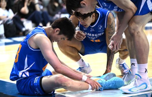 부상으로 지난 시즌을 통째로 날렸던 이대성(서울 삼성)은 지난해 12월 또다시 부상으로 시즌 아웃됐다. 프로농구연맹 제공