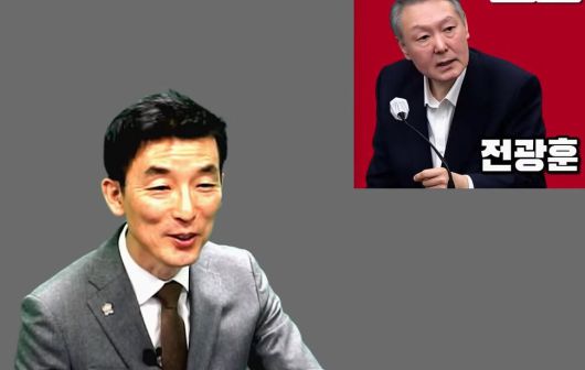 14일 라이브 방송 중인 김용현 전 국방부 장관 쪽 이하상 변호사. 유튜브 갈무리