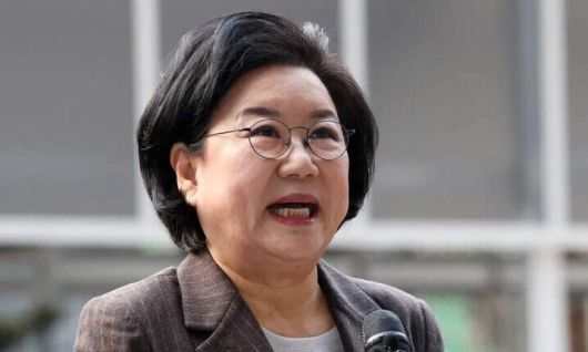 이혜훈 기획예산처 장관 후보자가 지난달 29일 오전 서울 종로구 예금보험공사에 마련된 인사청문회 준비 사무실로 처음 출근하며 지명 소감을 밝히고 있다. 김영원 기자 forever@hani.co.kr