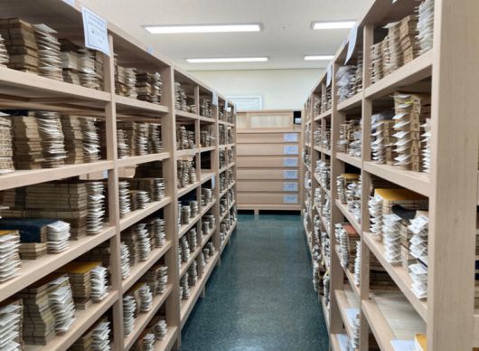 광주시 광산구 광주광역시인재교육원에 자리한 한국학호남진흥원 수장고. 한국학호남진흥원 제공