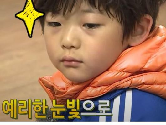 예능프로그램 '아빠! 어디가?'에 출연한 성동일 아들 성준의 어릴 적 모습. MBC 방송 캡처