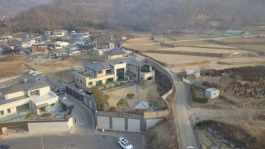 박근혜 전 대통령이 곧 입주할 대구 달성군 유가읍 쌍계리 사저 전경. 전준호 기자