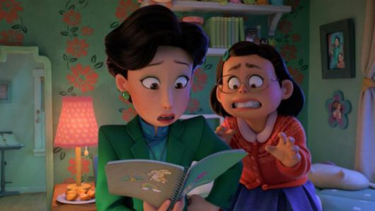 '메이의 새빨간 거짓말'은 엄마와 딸, 친구들과의 관계를 통해 자신의 세계를 넓혀 가는 한 소녀의 이야기다. 디즈니플러스 제공