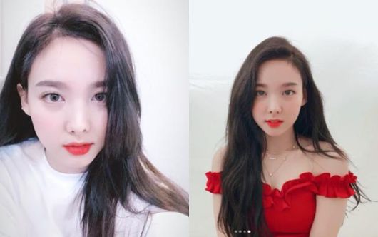 눈썹 모양의 중요성을 단적으로 보여주는 예는 트와이스 나연이다. 트와이스 SNS