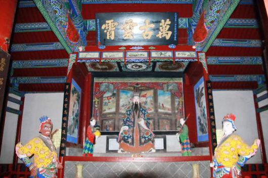 몐현 무후묘의 대전. ⓒ최종명