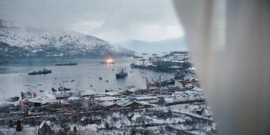 '나르비크'는 군함이 침몰하는 장면 등 전쟁 영화답게 스펙터클한 장면들을 담고 있다. 노르디스크 필름 제공