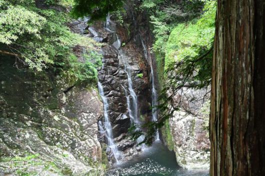 히로시마의 숨은 명소 산단쿄 협곡은 수많은 폭포와 소를 품고 있다.