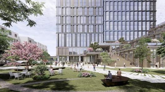 서울역 북부역세권 복합개발사업 조감도. 한화 제공