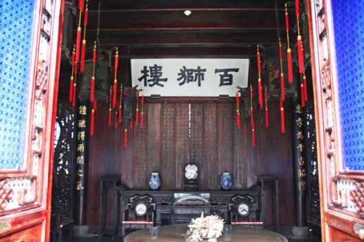 항저우의 호설암 옛집 백사루. ⓒ최종명