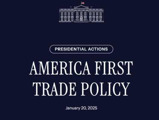 백악관이 20일(현지시간) 도널드 트럼프 대통령이 서명한 '미국 우선 무역 정책' 각서를 홈페이지에 공개했다. 백악관 홈페이지 캡처