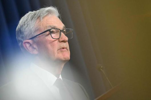 제롬 파월 미국 연방준비제도(Fed·연준) 의장이 29일 미 워싱턴 연준에서 이틀간 열린 연방공개시장위원회(FOMC) 회의가 끝난 뒤 회의 결과 관련 기자회견을 하고 있다. 워싱턴=AFP 연합뉴스