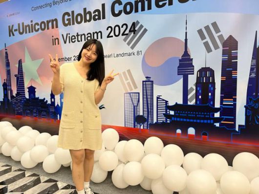 한 행사에 참여한 최 대표. 미디어브리티 제공