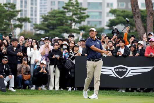지난해 제네시스 챔피언십 당시 안병훈의 경기 모습. KPGA 제공