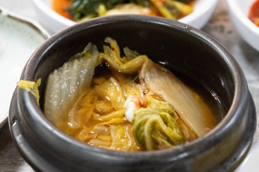 충남 서산시의 대표 음식 '게국지'.