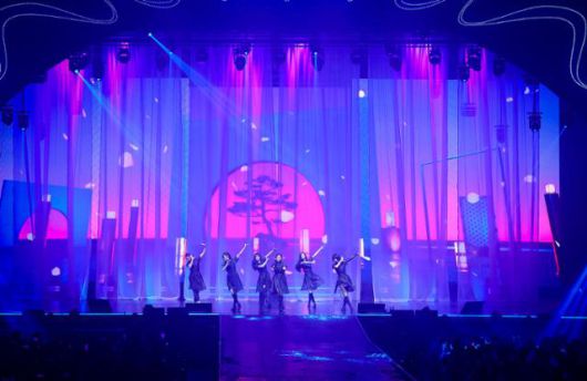 그룹 오마이걸의 10주년 기념 단독 콘서트 '밀키 웨이' 현장. WM엔터테인먼트 제공