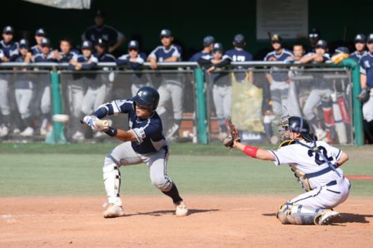 4회 보내기 번트 장면 의성고. 경주=박상은 기자