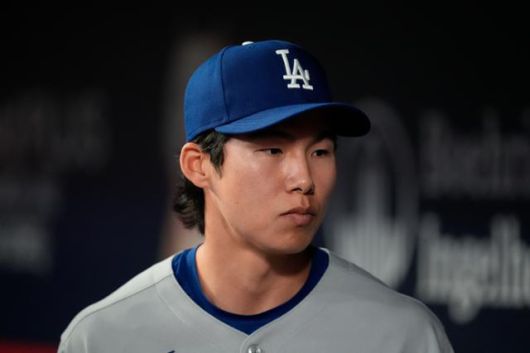 5일 대주자로 출전한 김혜성. AP 연합뉴스