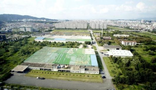 옛 대한방직 전주공장 부지. 전주시 제공