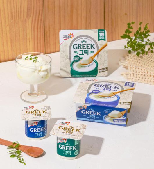 빙그레의 그릭요거트 제품 요플레 그릭. 빙그레 제공