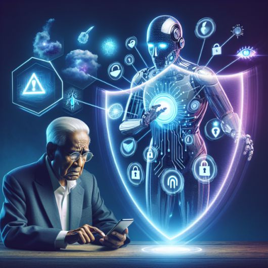 AI가 보이스피싱을 탐지하고 예방하는 최전선에 섰다. 인공지능 이미지 생성프로그램 달리3(Dall-e-3)로 생성한 이미지