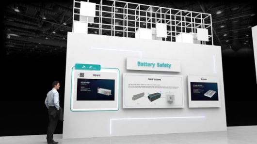 3월 서울 강남구 코엑스에서 열린 '인터배터리 2025'에서 SK온은 액침냉각 기술을 선보였다. SK온 제공