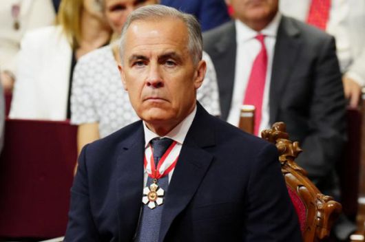 마크 카니 캐나다 총리가 27일 오타와에서 열린 의회 개원식에 참석해 있다. 오타와=로이터 연합늇,