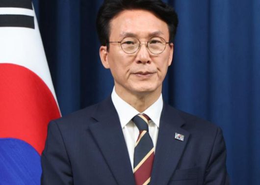 이재명 대통령이 4일 서울 용산 대통령실 청사에서 열린 인사브리핑에서 새 정부 첫 인사를 발표 했다. 김민석 국무총리 후보자. 왕태석 선임기자