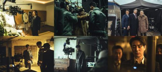 '광장'은 스스로 아킬레스건을 자르고 광장 세계를 떠났던 기준이 조직 2인자였던 동생 기석의 죽음으로 11년 만에 돌아와 복수를 위해 그 배후를 파헤치는 이야기를 담은 작품이다. 넷플릭스 제공