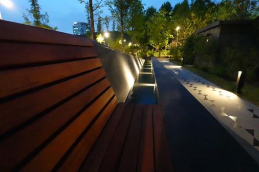 경동나비엔이 5월 22일부터 서울 동작구 보라매공원에서 열린 ‘2025 서울국제정원박람회’에 맞춰 조성한 '정원의 온도'. 경동나비엔 제공