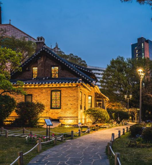 대구 중구에 소재한 선교사 스윗즈 주택 전경. 대구 중구 제공