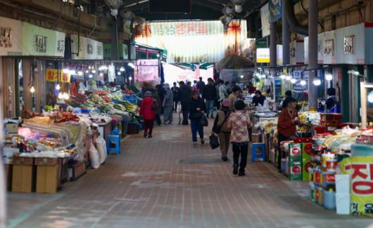 서울 시내 한 전통시장. 뉴시스