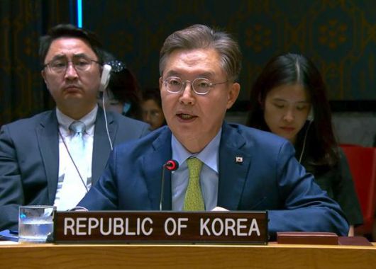 황준국 주유엔대표부 대사. 뉴욕=유엔TV