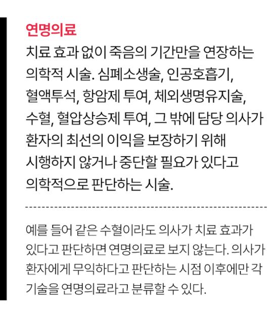 연명의료란? 그래픽=김대훈 기자