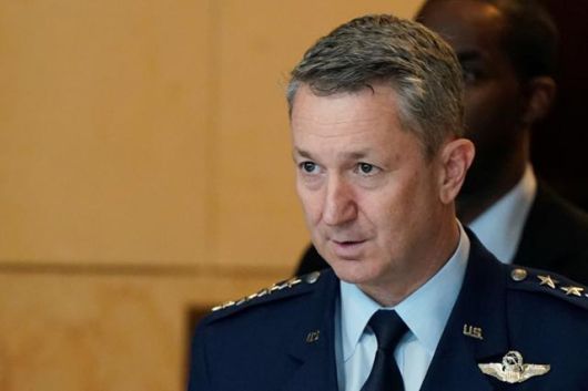 댄 케인 미군 합참의장. 워싱턴=로이터 연합뉴스