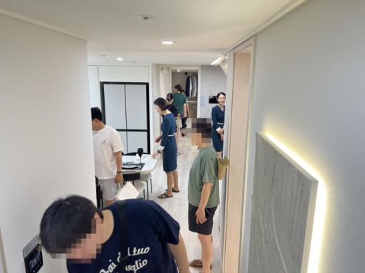 남양주왕숙 공공주택지구 견본주택이 사전청약자로 북적이고 있다. 김민호 기자