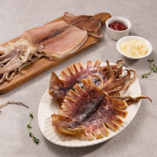 영덕 온미랑 반건조 오징어. 오성푸드㈜어업회사법인 제공