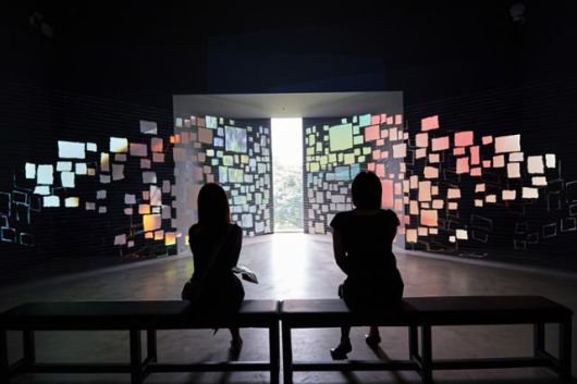 제주 서귀포시 포도뮤지엄 기획전 '우리, 이토록 작은 존재들'에 전시된 사라 제의 작품 'Sleepers'. 포도뮤지엄 제공