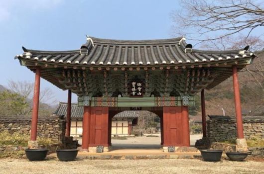 보림사 외호문 전경. 보림사 제공