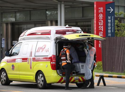 119 구급차. 한국일보 자료사진