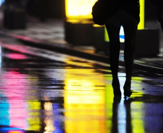 한 유흥업소 거리. 기사 내용과 직접적 관련 없음. 김주영 기자