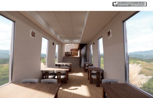 식당 개념도. 코레일 제공