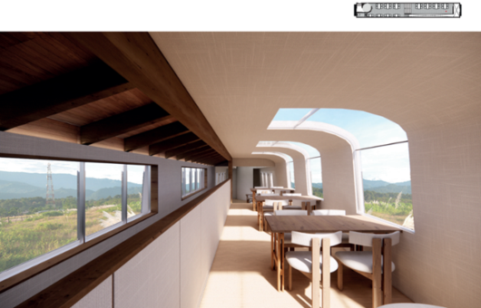 식당 개념도. 코레일 제공