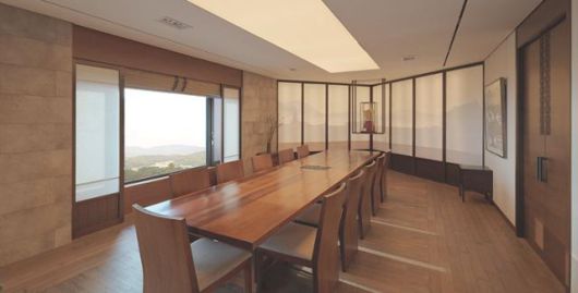 경북 경주시 코오롱호텔의 최고급 객실 '자미원'의 회의실. 코오롱호텔 홈페이지 캡처