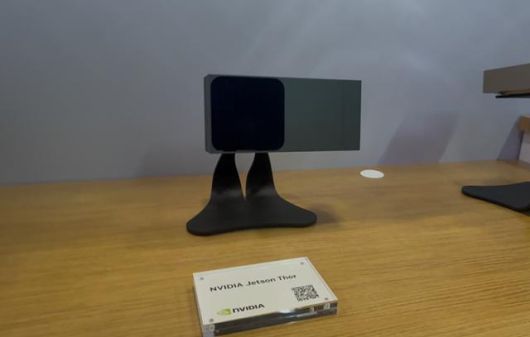 엔비디아의 차세대 임베디드 AI 컴퓨팅 플랫폼 젯슨 토르. 피지컬 AI와 로봇 공학을 위한 고성능 단일 칩 시스템(SoC)이다. 실리콘밸리=박지연 특파원