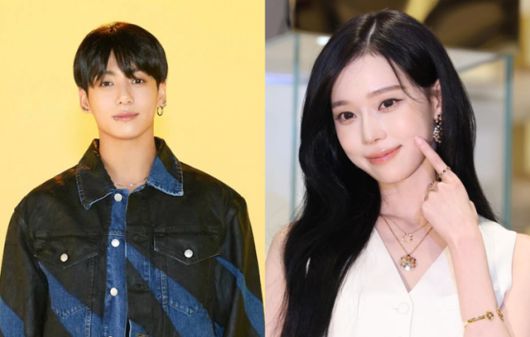 그룹 방탄소년단(BTS) 정국과 에스파 윈터가 열애설에 휩싸였다. 빅히트뮤직, 뉴스1