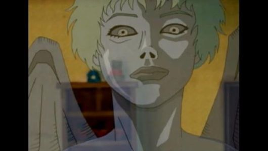 단편 애니메이션 '지옥'은 천사가 사람들에게 나타나 천국이나 지옥에 가게 된다는 사실을 통보한다는 설정으로 이야기를 전개한다. 스튜디오 다다쇼 제공