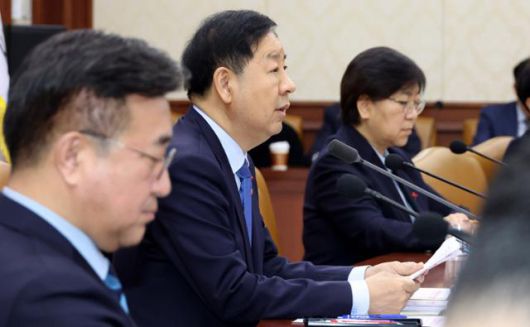 구윤철 부총리 겸 기획재정부 장관이 31일 정부서울청사에서 열린 경제관계장관회의 겸 성장전략태스크포스(TF)에서 발언하고 있다. 뉴시스